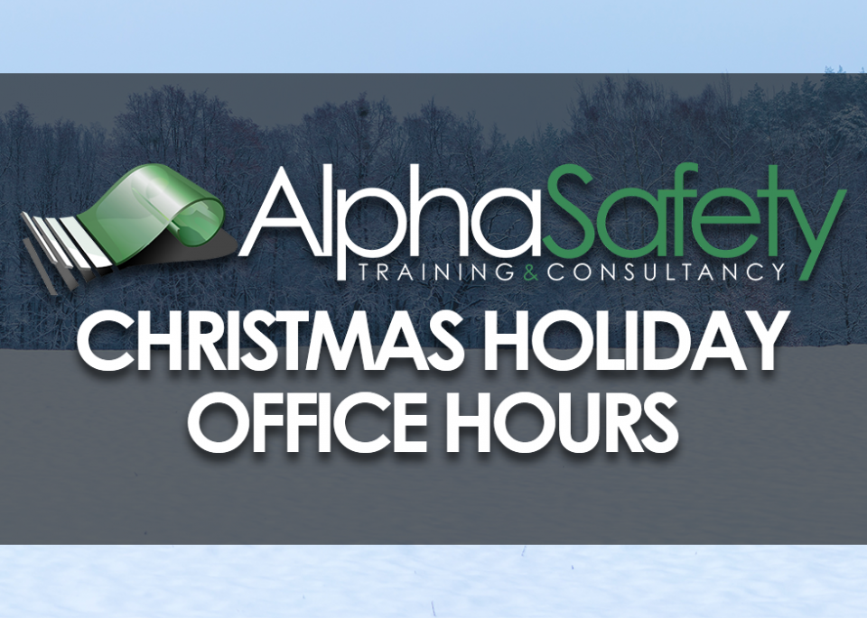 Christmas Holiday Opening Hours 