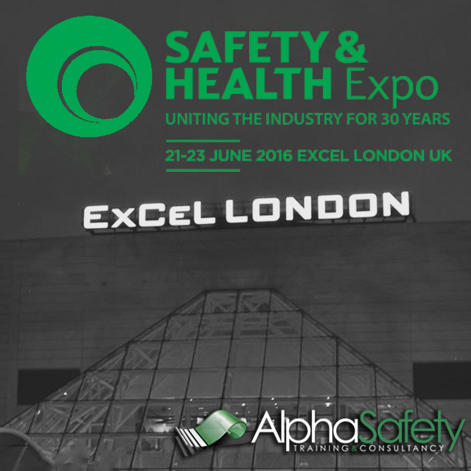 Alpha Safety Exhibiting at Health & Safety Expo 2016