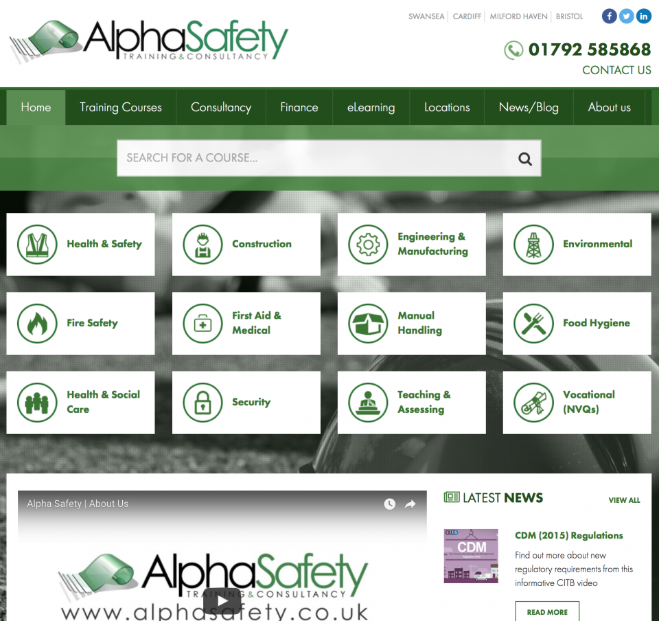 Alpha Safety Launch New Website